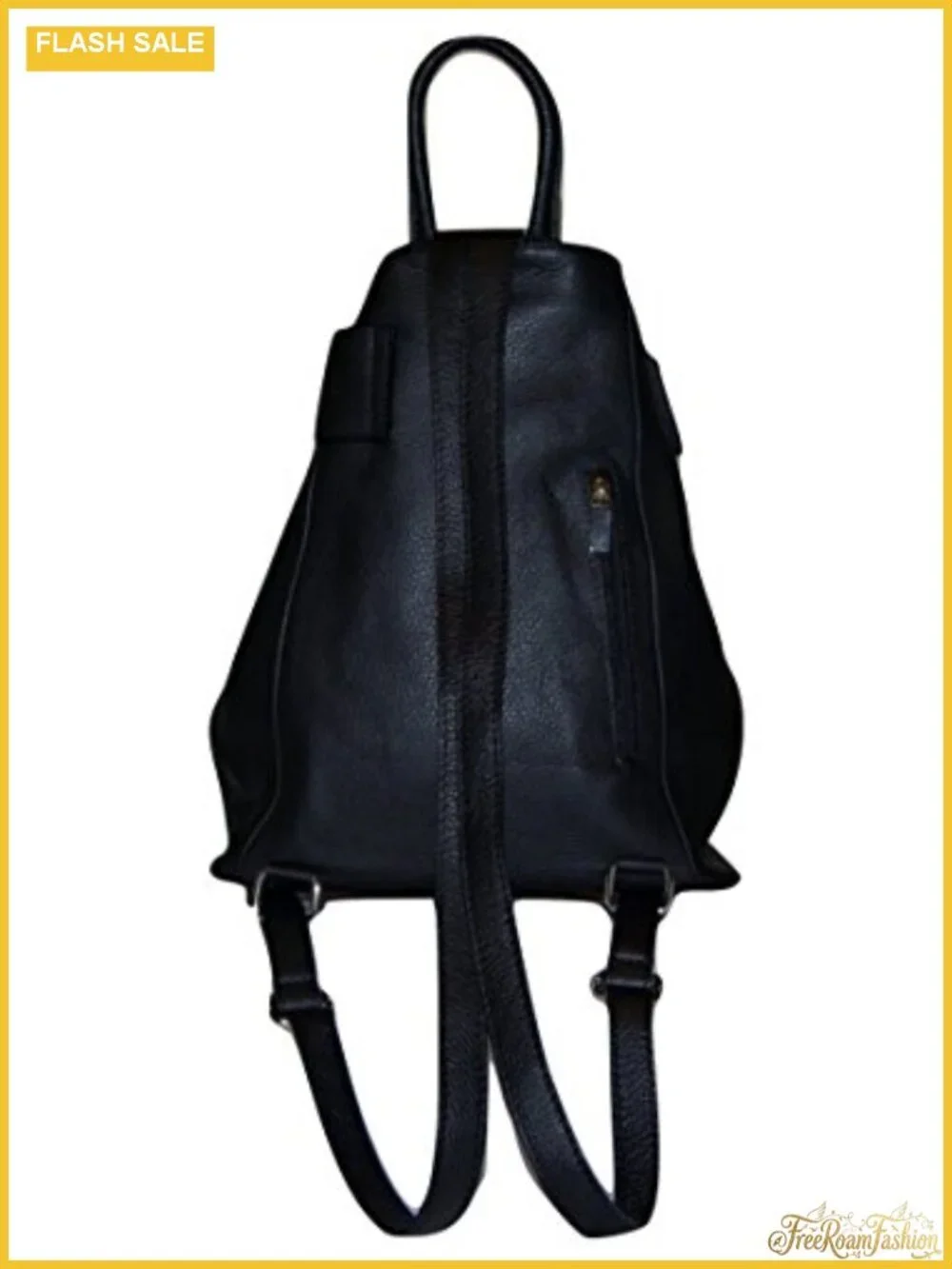 Convertible Leather Backpack Tote Purse Italian Leather